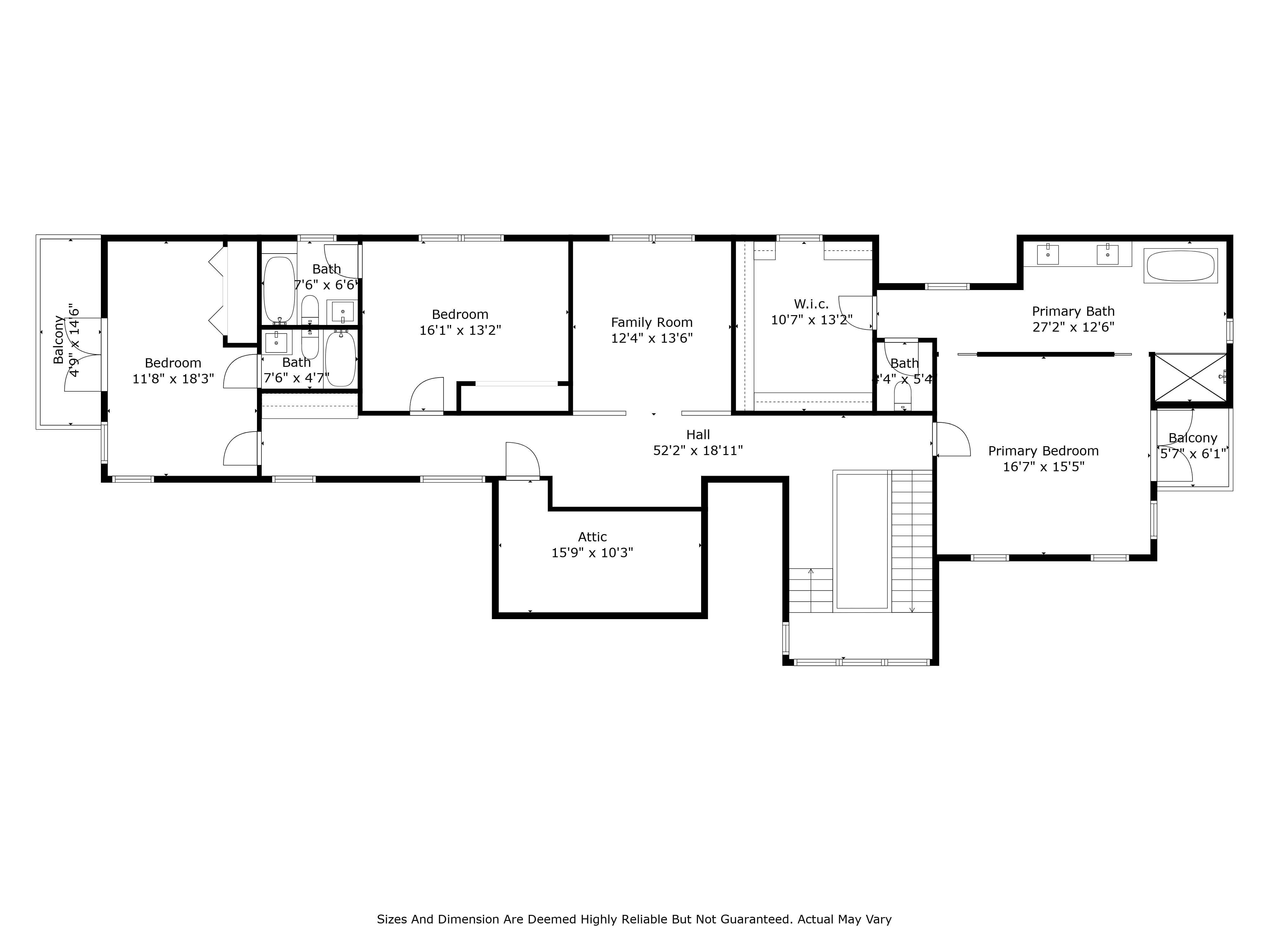 801 18th St Floor Plan 2nd Floor